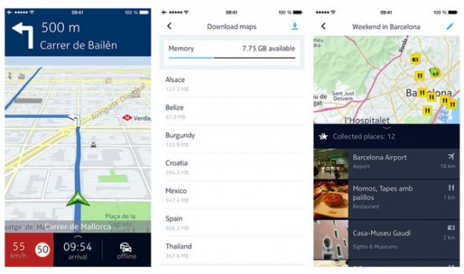 HERE para iOS é relançando pela Nokia, agora com mapas e navegação offline