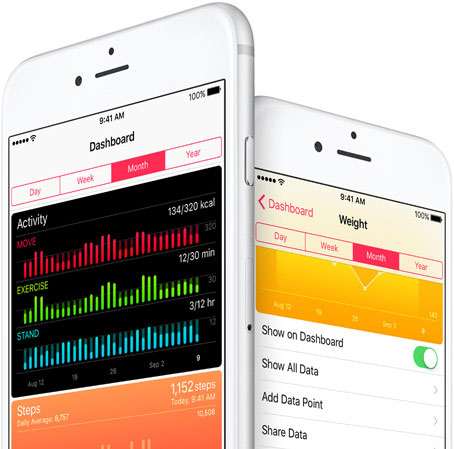 App Saúde iOS 9.3