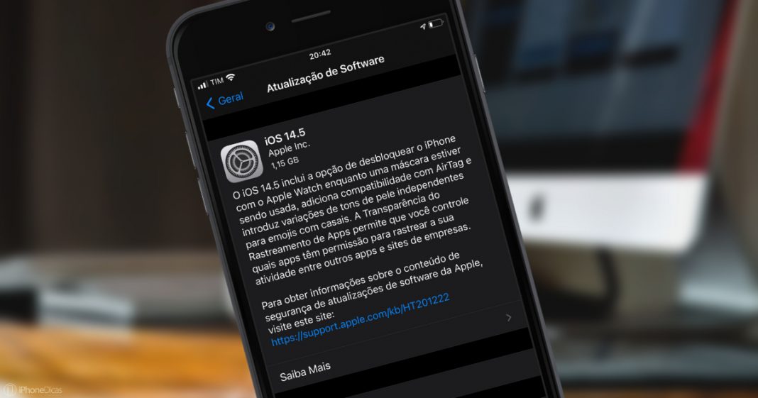 iOS 14.5 está disponível para o público — recheado de novidades!