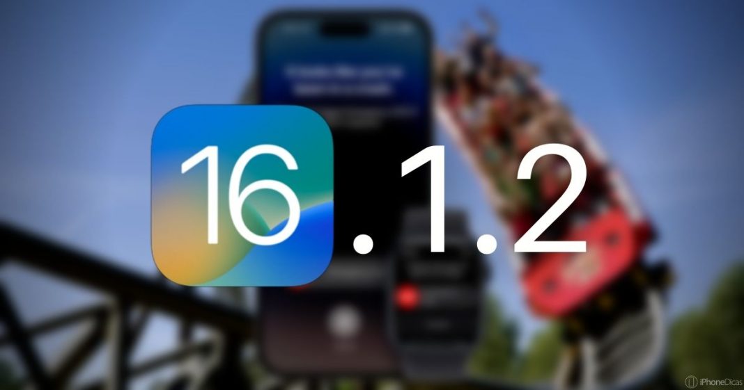 iOS 16.1.2 está liberado para todos os usuários