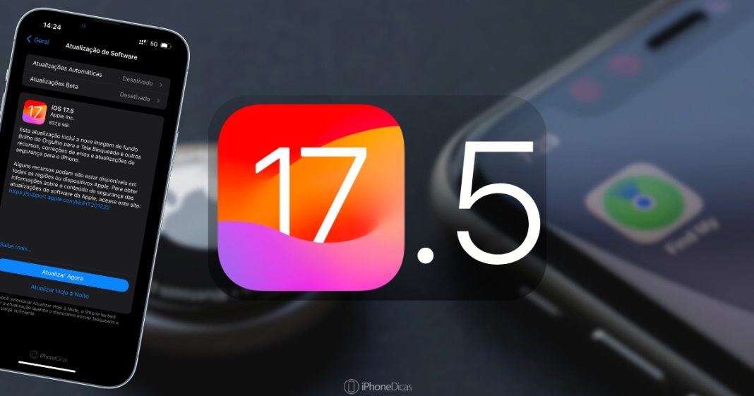 O iOS 17.5 chegou para todo o público — confira!