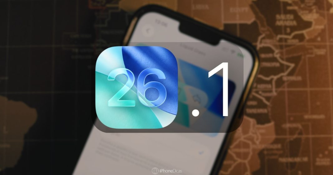 O iOS 26.1 está disponível para todos os usuários