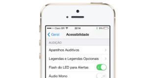 dica iphone ativar flash led alerta