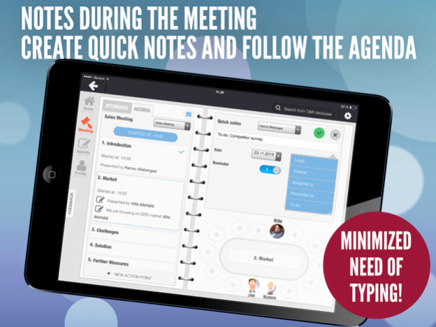 apps gratis iOS meeting assistant