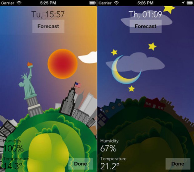 apps gratis iphone weather wheel