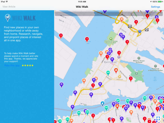 apps gratis iPhone wiki walk