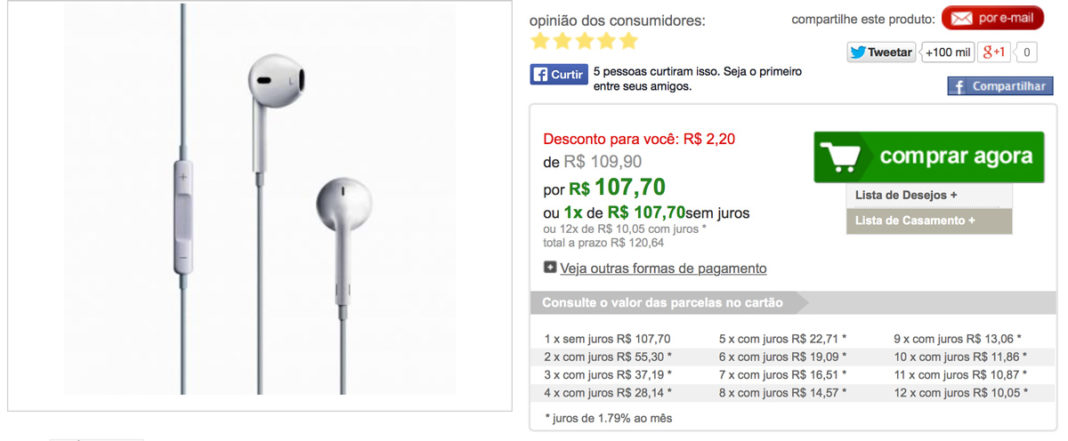 promocao-earpods-ricardoeletro