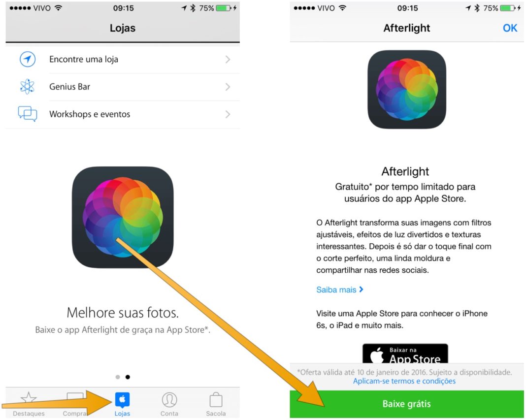 apple store app gratis