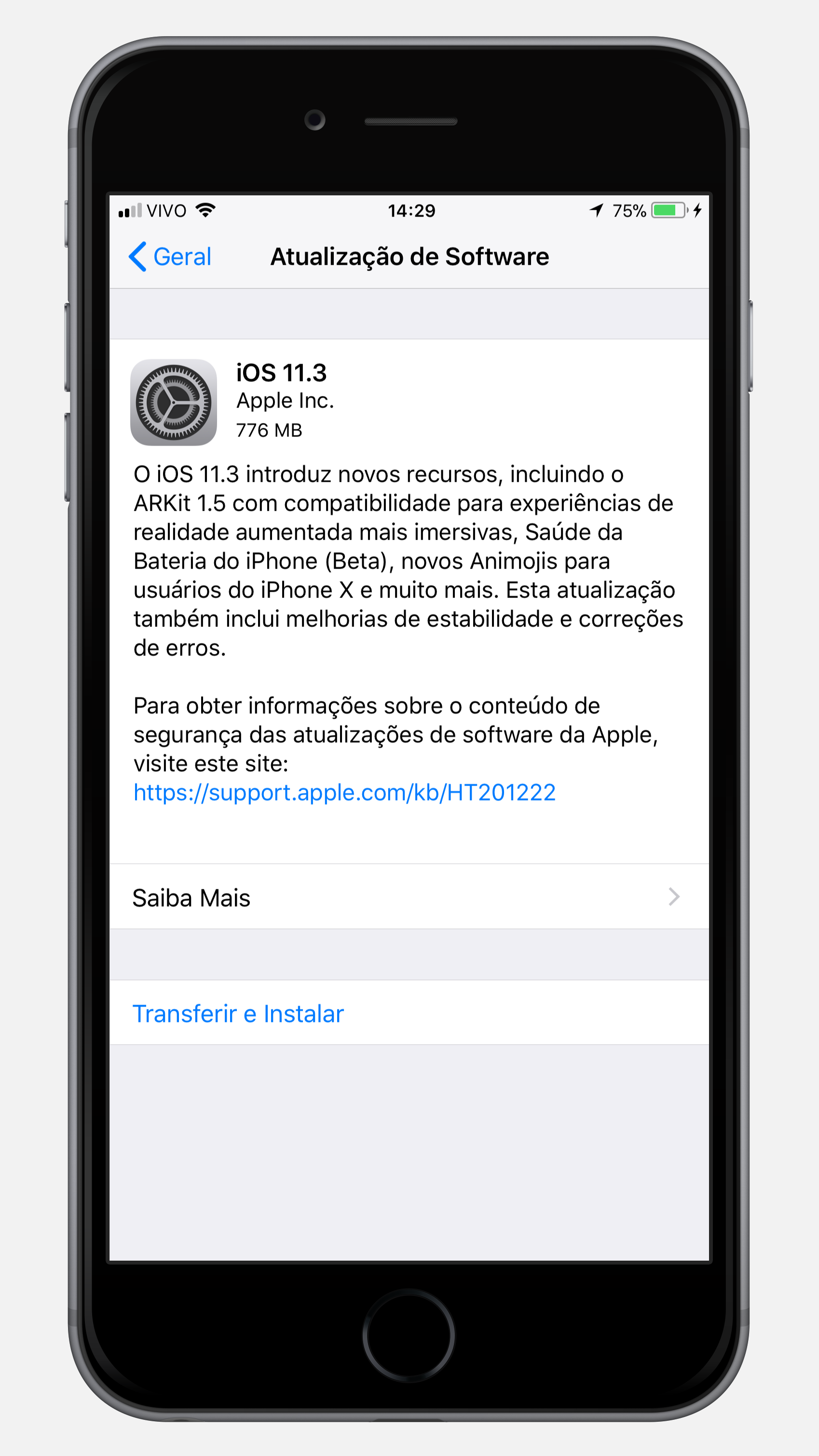 Обновление ios 11 3 отзывы