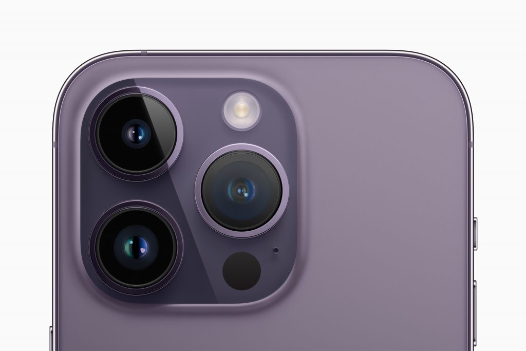 câmera principal iPhone 14 Pro