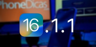 Apple liberou o iOS 16.1.1 para o público