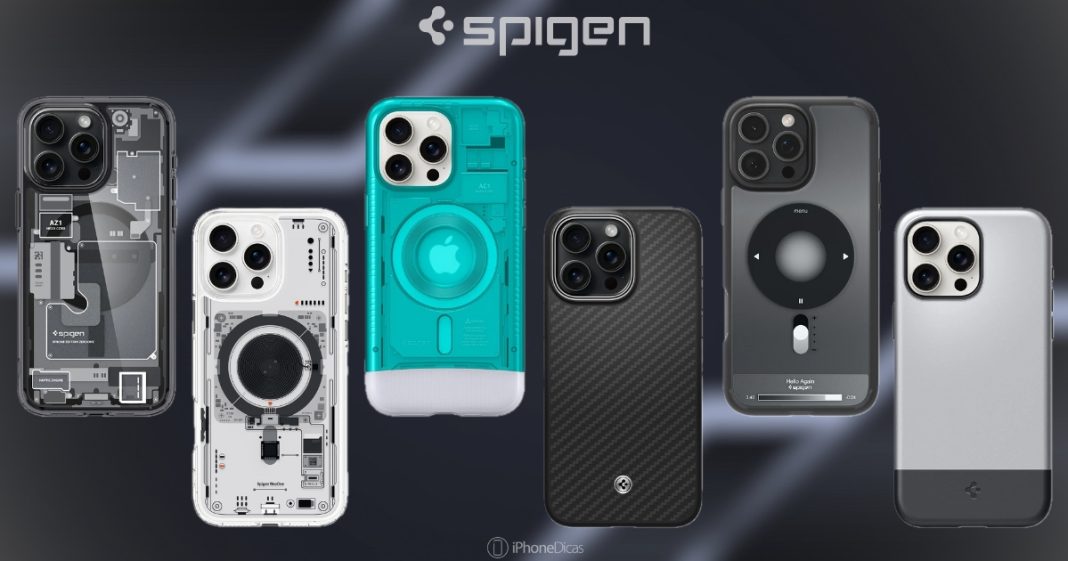 Top 6 cases exclusivas da Spigen para iPhone