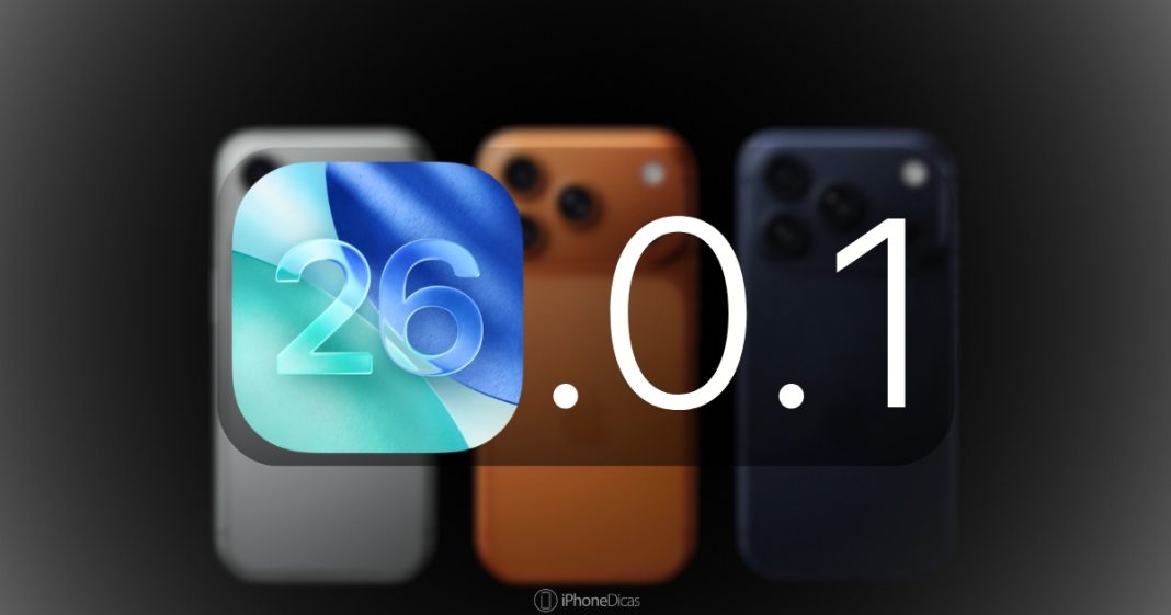 Apple liberou o iOS 26.0.1 para todos os dispositivos compatíveis Apple liberou o iOS 26.0.1 para todos os dispositivos compatíveis