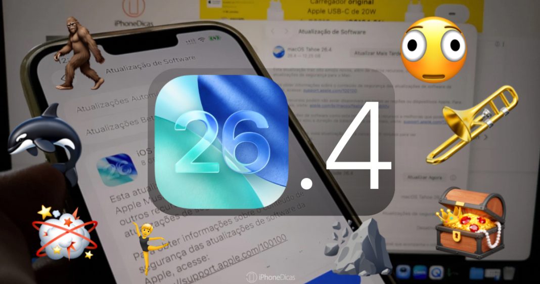 O iOS 26.4 está liberado para todos os usuários O iOS 26.4 está liberado para todos os usuários